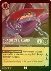 Thaddeus E. Klang - Metallic Leader - 194/204 - Uncommon - Cold Foil